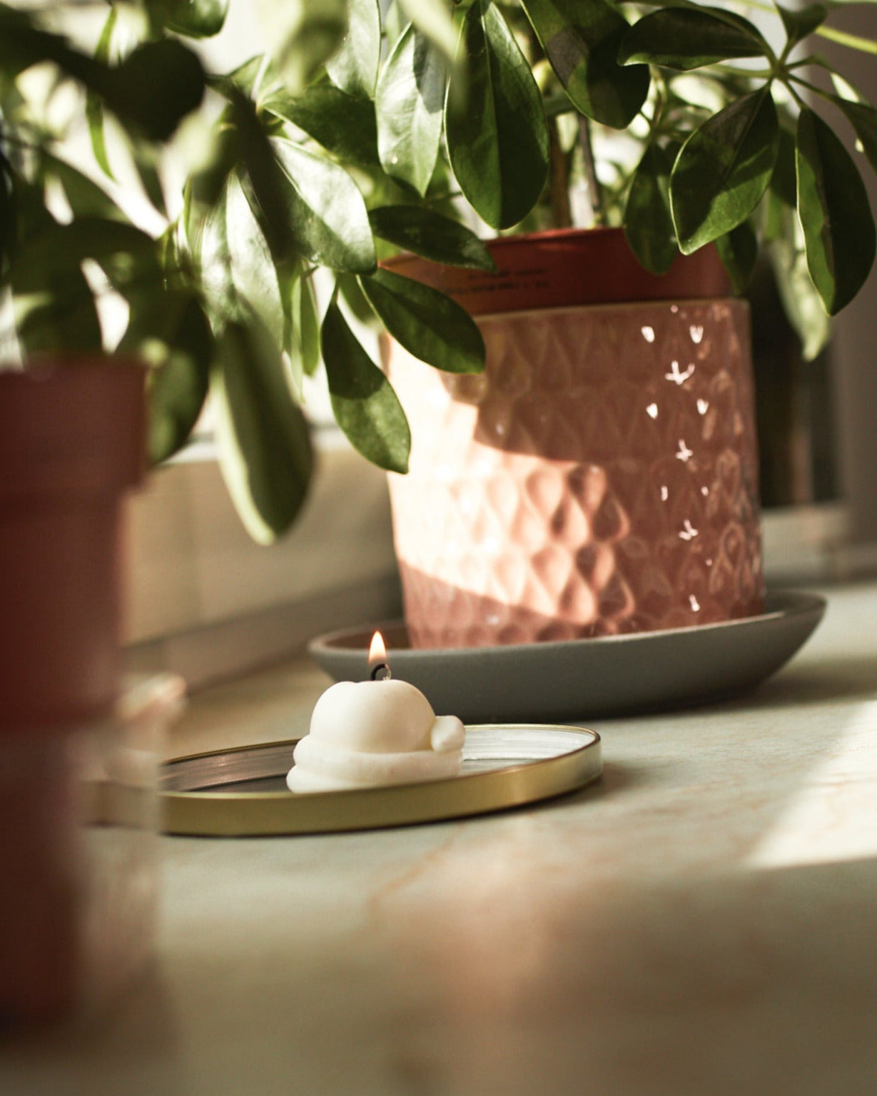 Adam & Eva Schlange Kerze