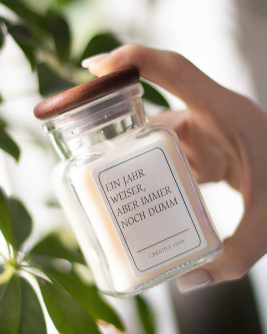 EIN JAHR WEISER ABER IMMER NOCH DUMM